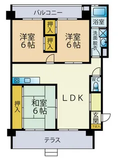 東櫛原35ビル【103号室】の間取り