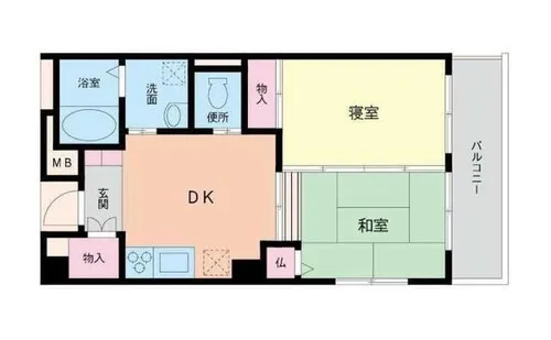 福岡県北九州市八幡東区西本町1丁目【マンション】の間取り