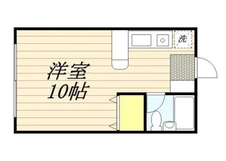 くれ~るハイツ【101号室】の間取り