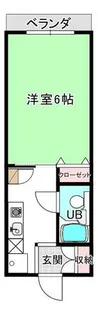 コーポサンシャイン【2階】の間取り