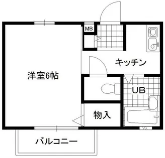 シティライフ須磨浦【103号室】の間取り