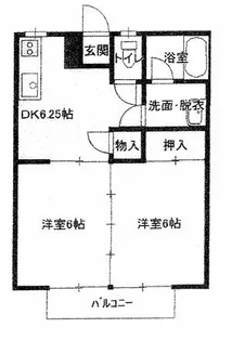 福岡県糟屋郡須惠町大字新原【アパート】の間取り