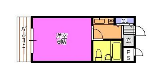 プリ・メゾン東加古川駅前【2階】の間取り