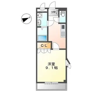 フォレストハウス【101号室】の間取り