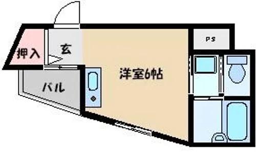 兵庫県神戸市東灘区住吉本町2丁目【マンション】の間取り