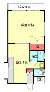 グレイスハイツ本山【3-号室】の間取り