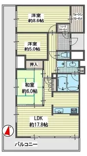 兵庫県神戸市中央区海岸通6丁目【マンション】の間取り