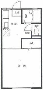愛知県新城市稲木字仲野【アパート】の間取り
