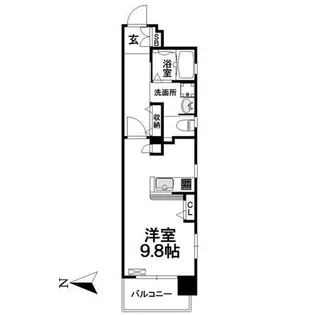 愛知県名古屋市西区新道1丁目【マンション】の間取り