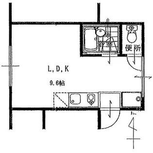 はなぶさ館 2号館【1階】の間取り