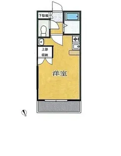 オリエンタル朝日ヶ丘【2階】の間取り