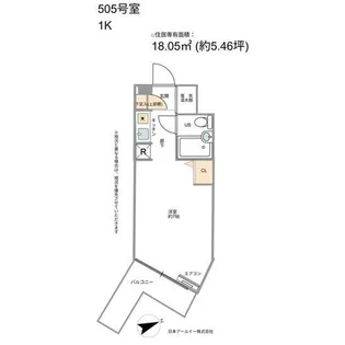 Maison de Osean【5階】の間取り