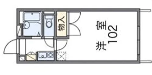 GaDget house Ⅲ【302号室】の間取り