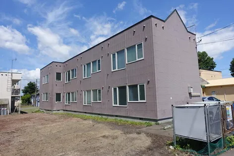 北海道美唄市大通西一条南5丁目【アパート】の外観