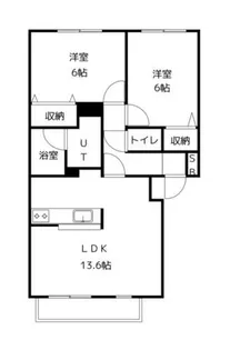 北海道岩見沢市七条西10丁目【マンション】の間取り