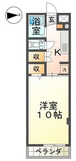 ラマージュ【2F号室】の間取り