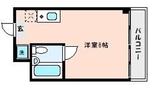 兵庫県神戸市東灘区北青木2丁目【マンション】の間取り