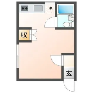 マンションマリン【2階】の間取り