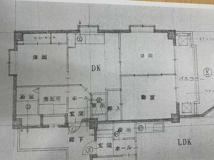 クレベール社ノ木【404号室】の間取り