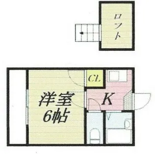 ドエルミツバA棟【8030824号室】の間取り