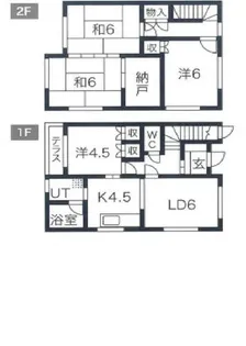 北海道札幌市中央区南十条西6丁目【一戸建】の間取り