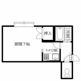 フロスティ北28B【101号室】の間取り