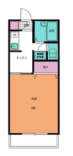 ルミエールさくら【1階】の間取り