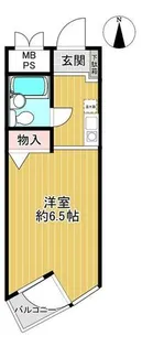 ステラ六甲【5階】の間取り