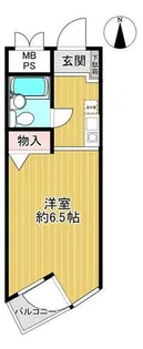 ステラ六甲【5階】の間取り