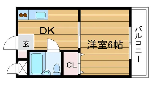 大阪府摂津市庄屋1丁目【マンション】の間取り
