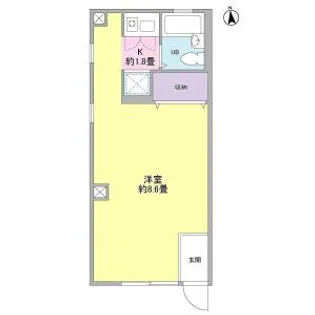 愛知県名古屋市熱田区青池町1丁目【マンション】の間取り