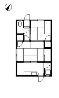 愛知県知多市岡田字美城ケ根【テラスハウス】の間取り