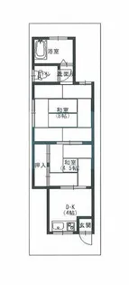 兵庫県尼崎市西難波町5丁目【一戸建】の間取り