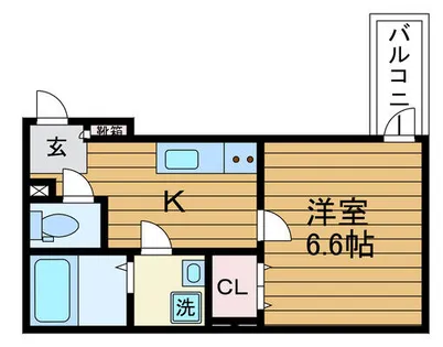大阪府吹田市元町【アパート】の間取り