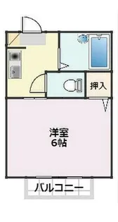 兵庫県丹波篠山市西新町【アパート】の間取り