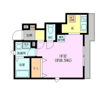兵庫県西宮市鳴尾町5丁目【アパート】の間取り