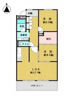 東灘本庄町アーバンコンフォート【4階】の間取り