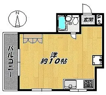 兵庫県三田市高次1丁目【マンション】の間取り