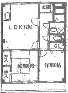 雄姿Ⅲ【A号室】の間取り