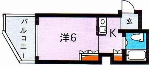 UTレジデンス園田【301号室】の間取り