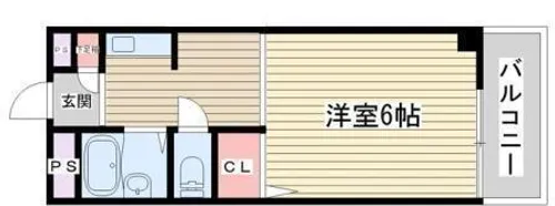 ハーバービュー東神戸【2階】の間取り