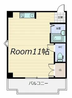 大阪府大阪市港区弁天4丁目【マンション】の間取り
