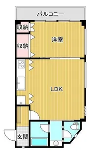 エザンスⅠ【3階】の間取り