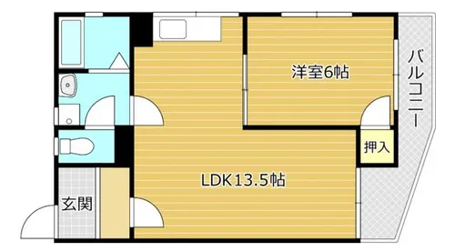 江崎ビル【301号室】の間取り