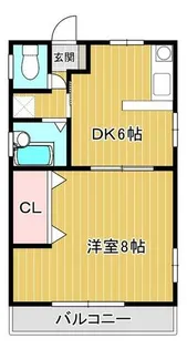 アトラエントⅢ【101号室】の間取り