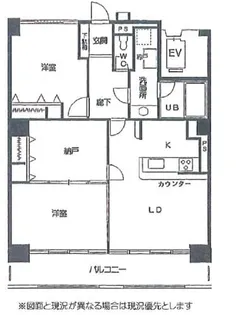 キャッスルハイツ上前津【6階】の間取り