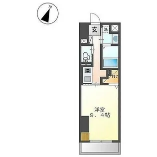 ワシンレジデンス【3号室】の間取り