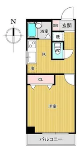 大阪府大阪市天王寺区上本町2丁目【マンション】の間取り