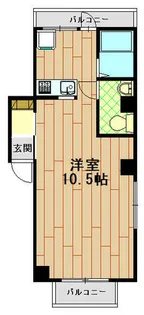 津の峰マンション【3階】の間取り