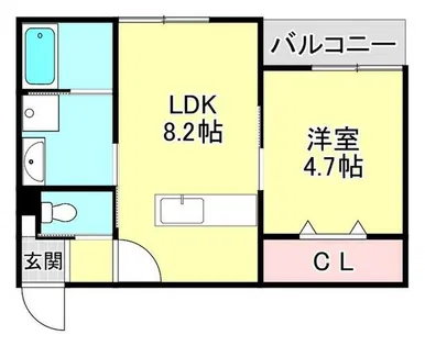 LAPIS i【2階】の間取り